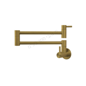 ברז מילוי סירים נירוסטה - זהב מוברש